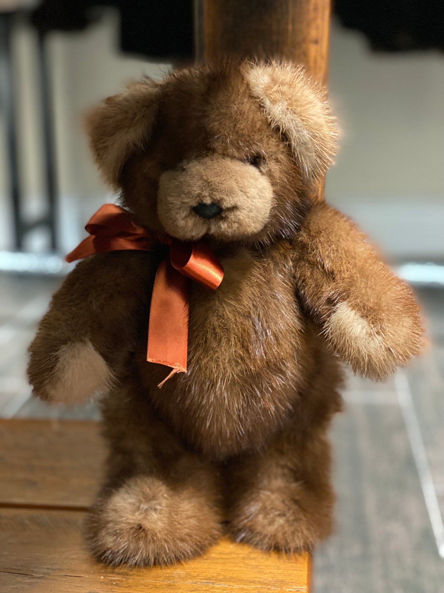 Fur teddy bear